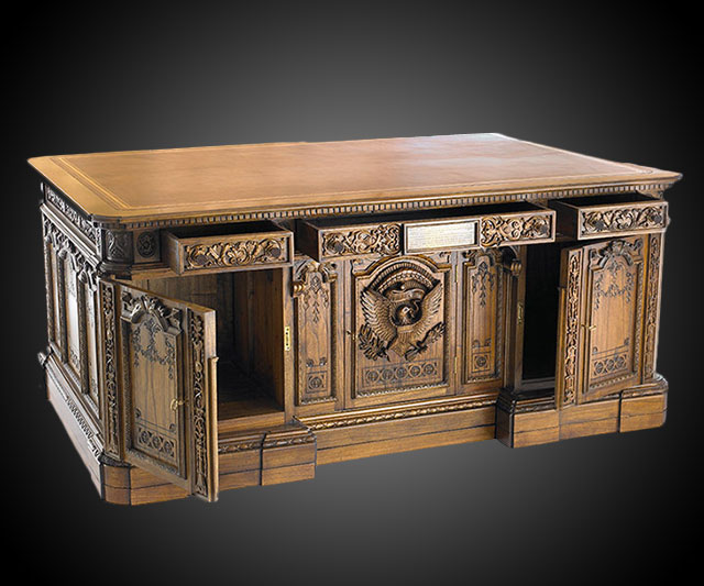 Resolute Desk History Custom Mahogany Wood Furniture By Glenn